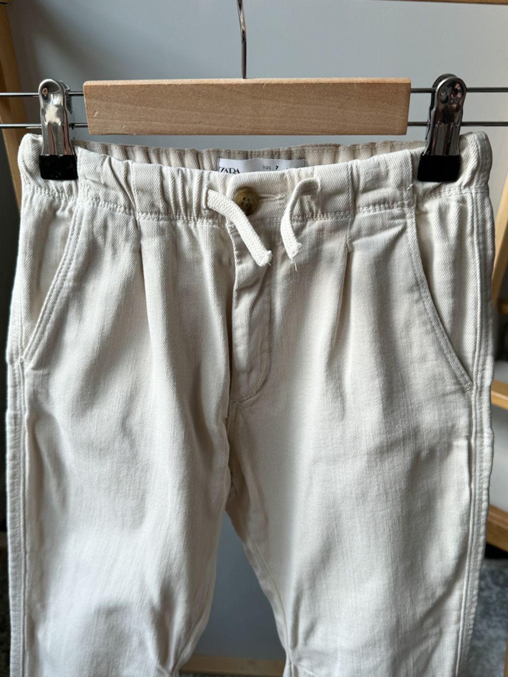 Хлопковые брюки Zara, 122