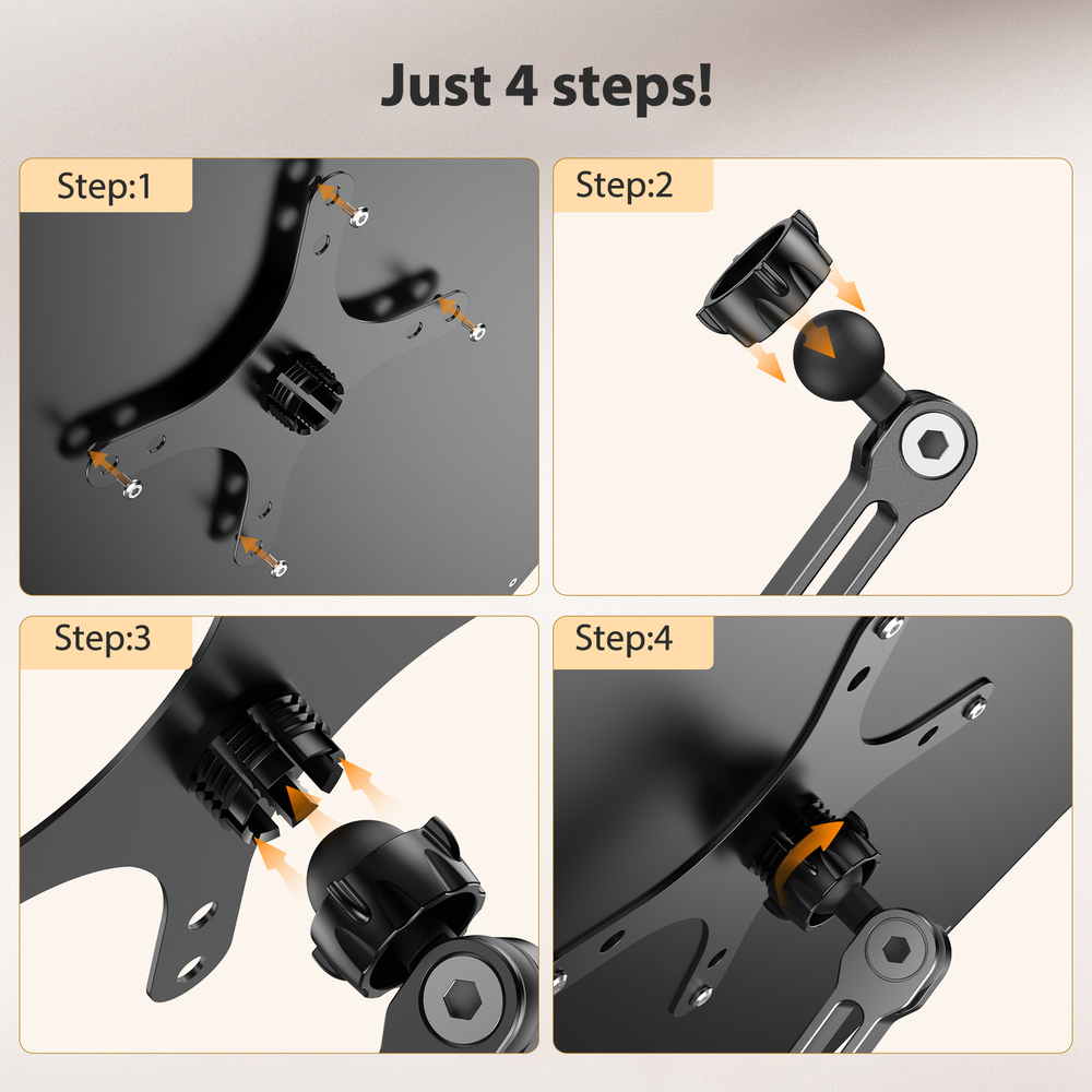 Подставка вращающаяся для монитора из алюминиевого сплава