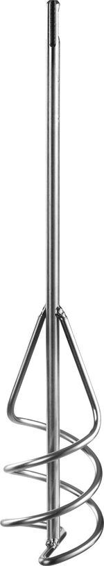 Миксер ЗУБР ″Профессионал″ для песчано-гравийных смесей, SDS+ хвостовик, оцинкованный, на подвеске, 80x400мм