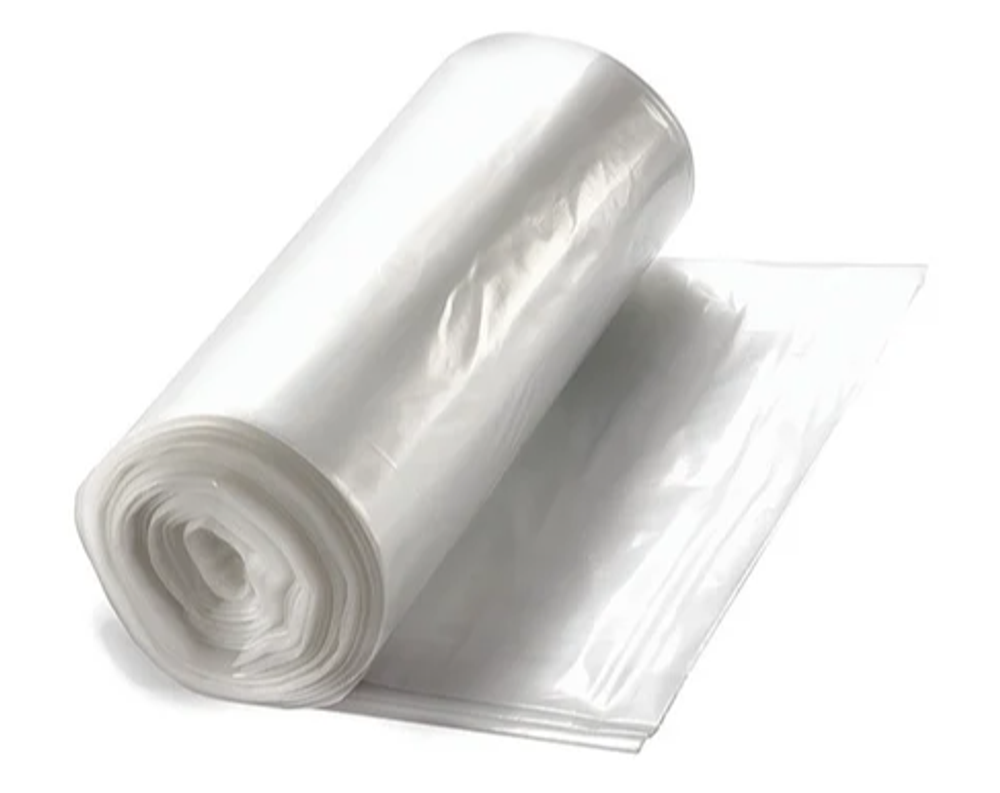 Пакет аптечный в рулоне без ручек, большая намотка, прозрачный, 220х170 мм