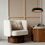 SLE1812-403-01 Светильник подвесной Черный, Древесный/белая LED 1*30W 4000K MUSE