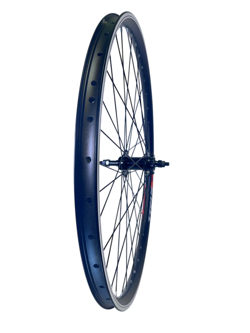 Колесо заднее 28-29" TRIX ал. дв. чер. / Втулка: сталь  ДИСК трещ. гайки чер.14522