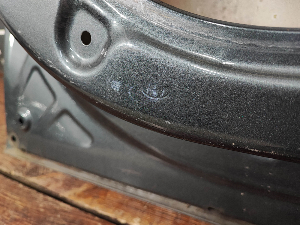 Дверь передняя левая Hyundai Santa Fe 4 (TM) 18-нв Б/У Оригинал 76003S1000