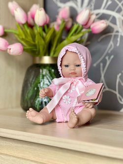 Кукла Berbesa виниловая 27см Recien Nacido  (2511K3)