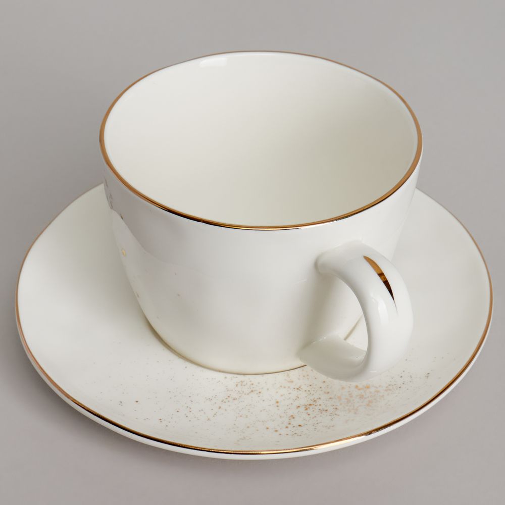 ЧАЙНЫЙ НАБОР BRONCO "GOLD" НА 2 ПЕР. 4 ПР. 350 МЛ