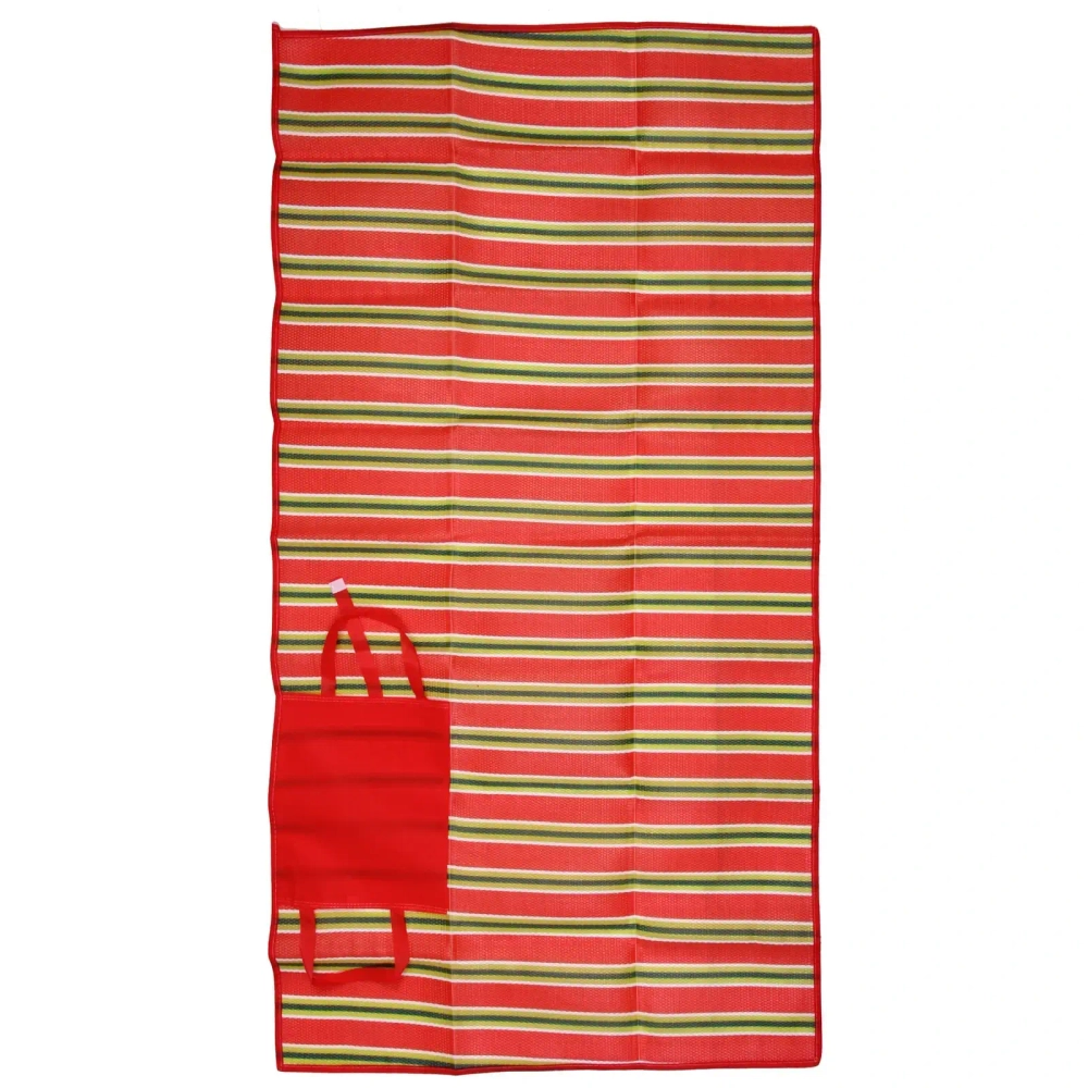 Коврик складной для пляжа и пикника Отпуск 180*90 см, красный