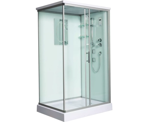 Душевая кабина WeltWasser (ВельтВассер) Laine 1214, с низким поддоном, с электрикой и ГМ, 120x90x217