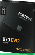 SSD диск Samsung 870 EVO 2TB (MZ-77E2T0B/EU)