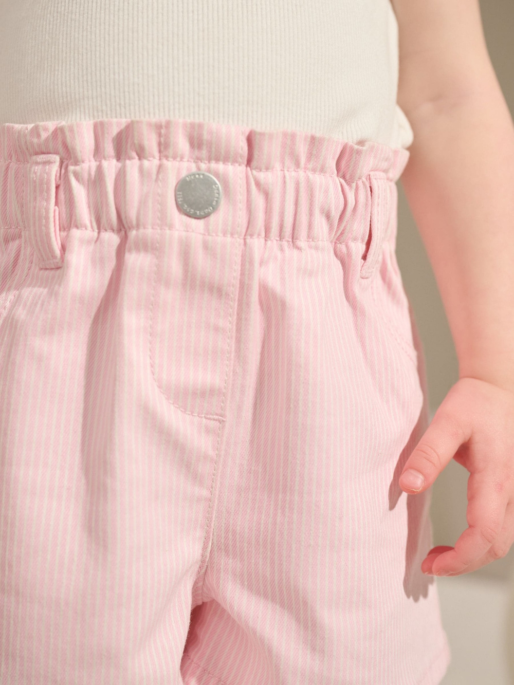 Шорты джинсовые для девочки Next AC4-594, Розовый