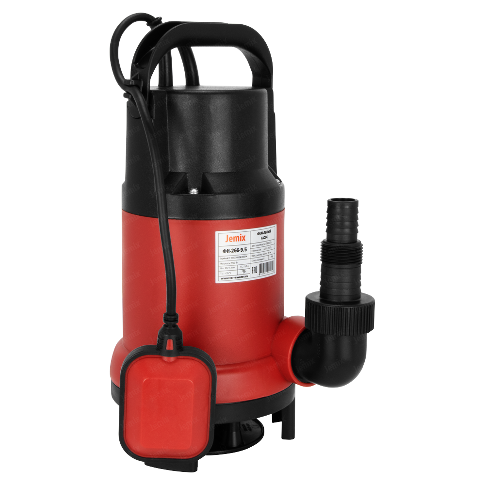 Насос фекальный JEMIX ФН-225-8 (GS-750)