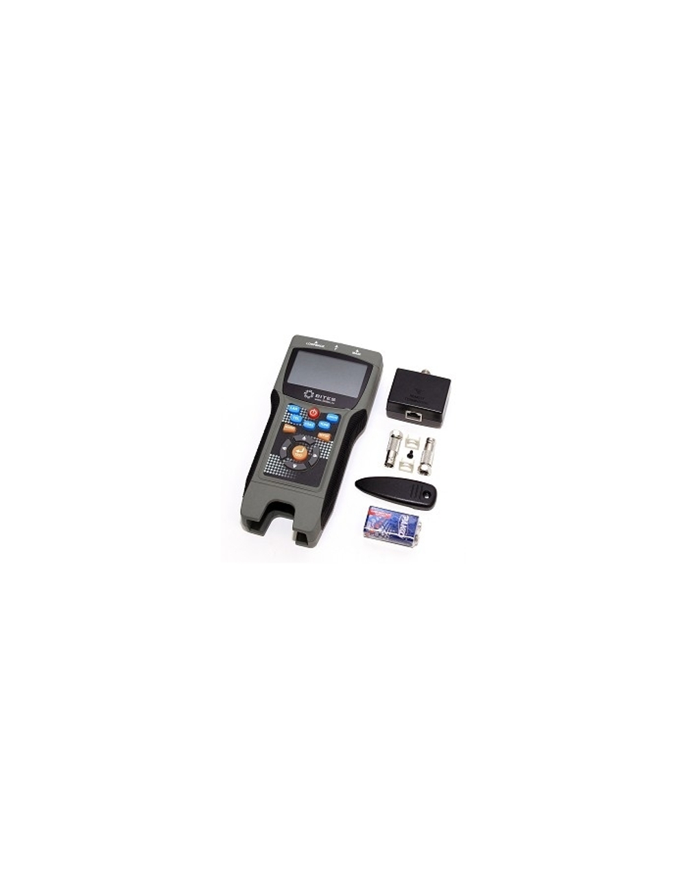 Кабельный тестер 5bites LY-CT030 PRO Тестер кабеля EXPRESS многофункциональный для RJ11 / 12 / 45 / BNC, TDR, LCD