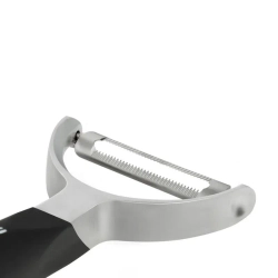 Microplane Горизонтальная овощечистка Y зубчатая черная EAN 098399480824
