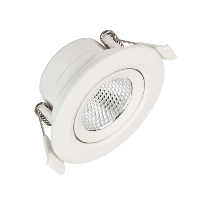 Встраиваемый светодиодный светильник Arlight LTD-Polar-Turn-R80-5W Warm3000 032857