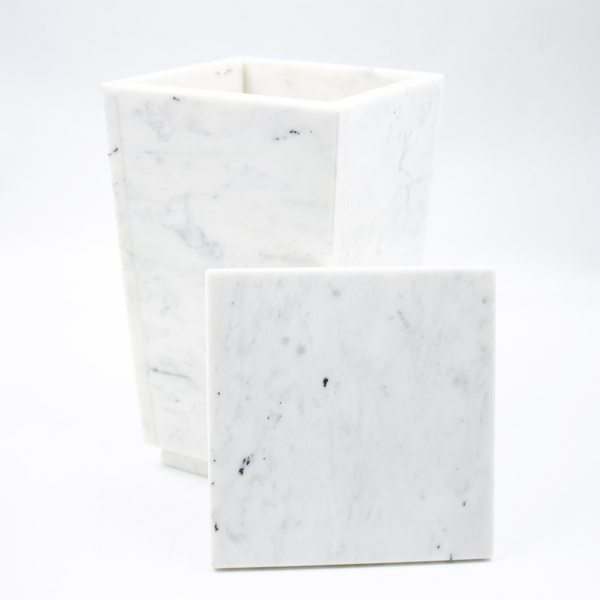 Урна для праха Тетра белый мрамор