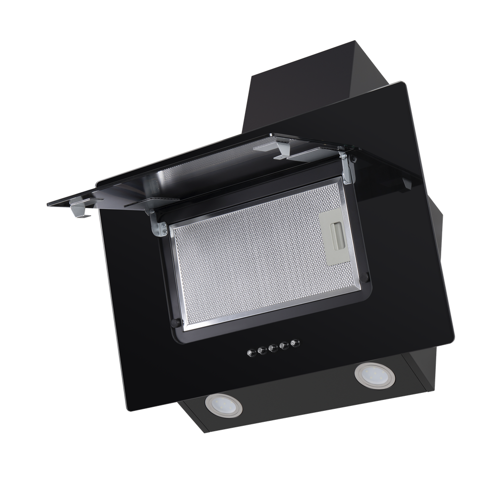 Кухонная вытяжка HOMSair ELF PUSH 50 черный фото 8