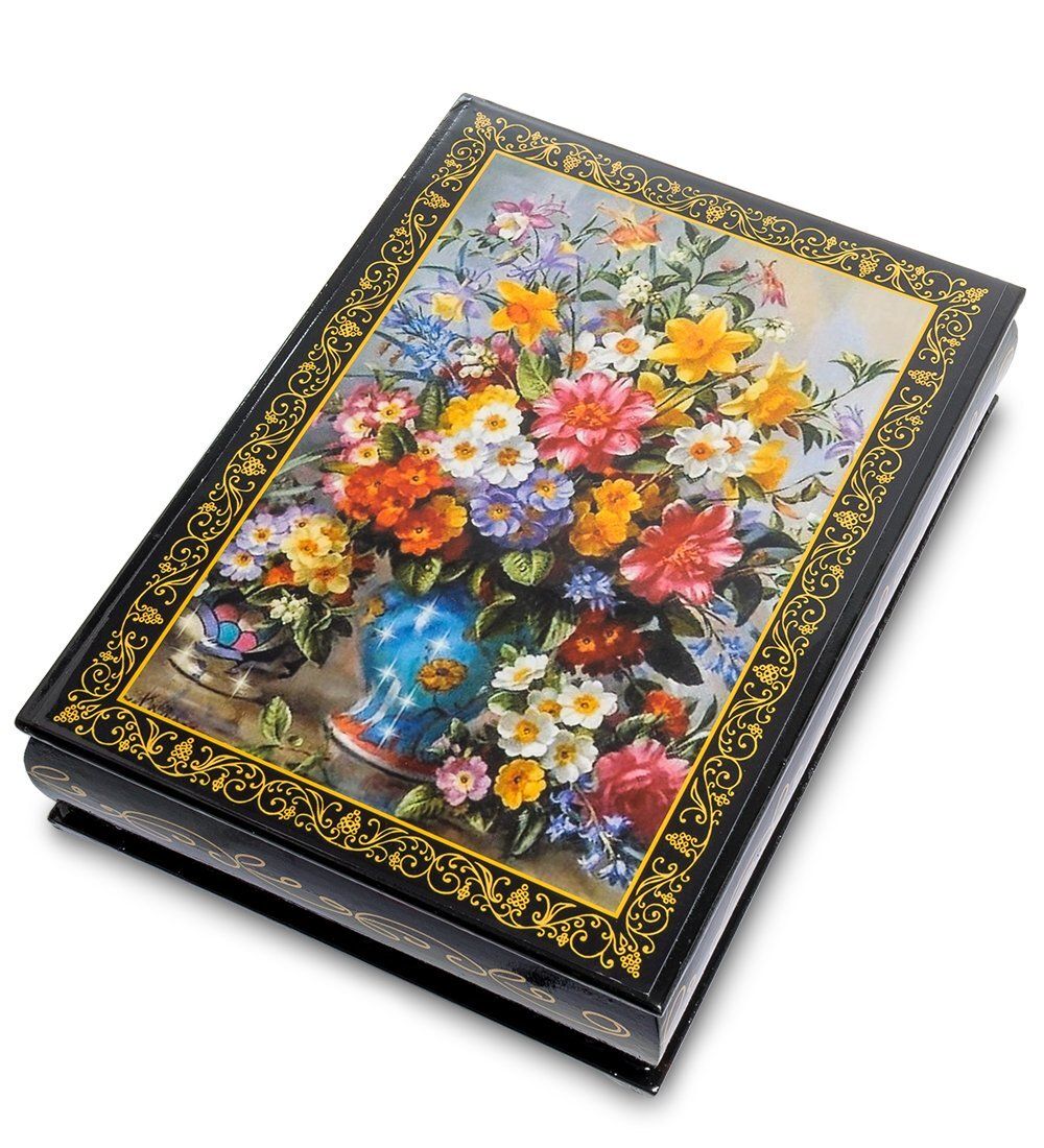 Народные промыслы ШК-11/ 9-B Шкатулка в технике декупаж (16х22х5)