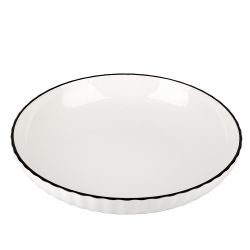 Тарелка "Notele" d=20,5см. v=600мл (фарфор) (без индивидуальной упаковки)