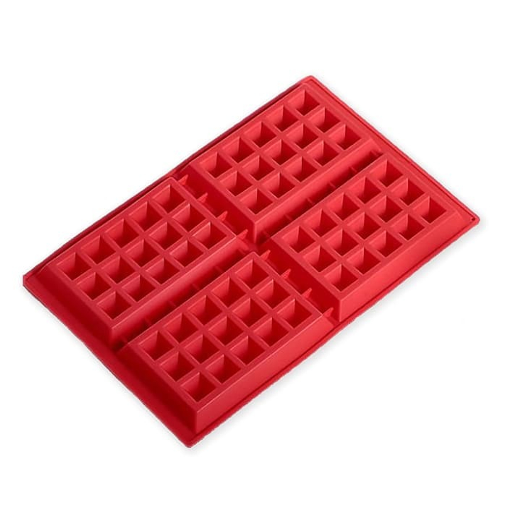 Форма силиконовая "Венские вафли" 28,5*18,5 см, 4 ячейки