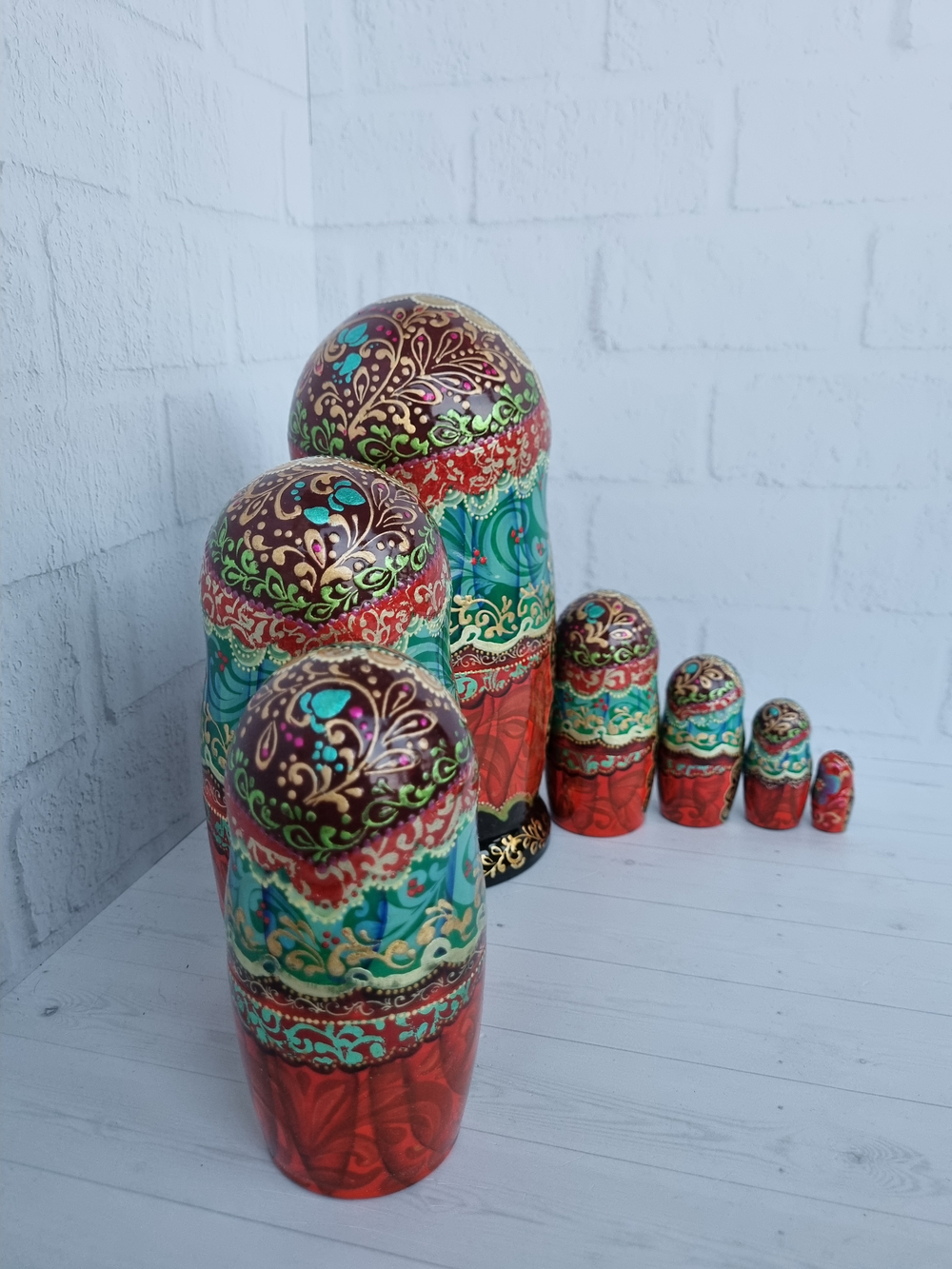 Матрешка "Санкт-Петербург" 7 мест