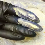 Набор пигментов "Цветной жемчуг №3 Premium" - мерцающий супер блеск до 250 мкм - 5 штук х 20мл. 8 грамм