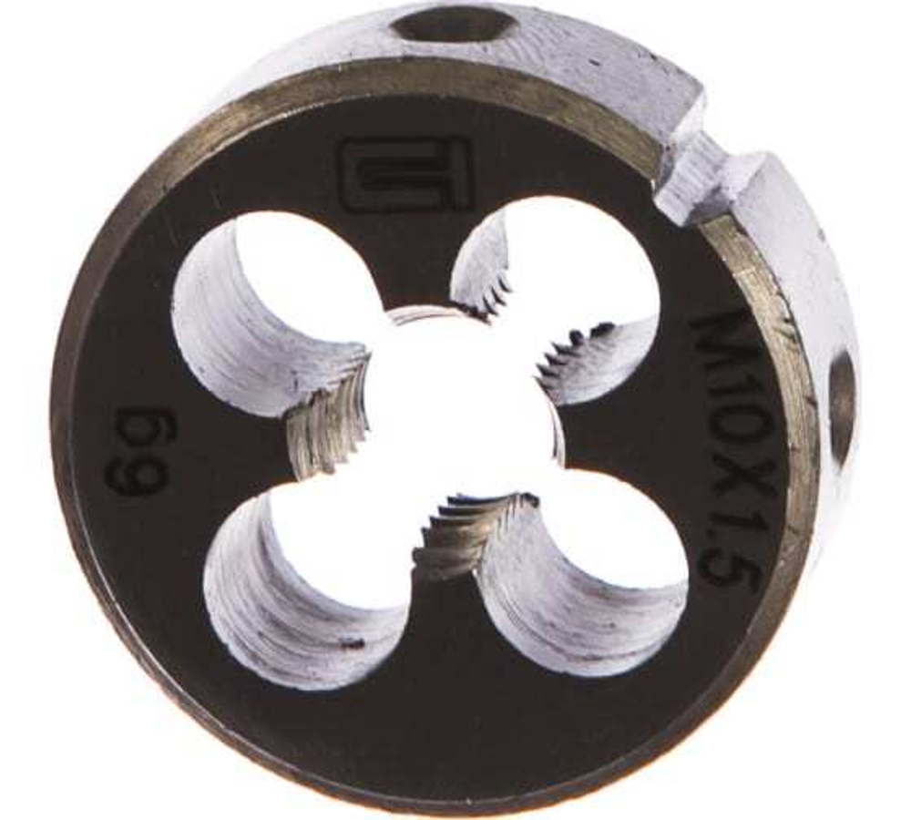 ПЛАШКА СИБРТЕХ М10Х1,5ММ 77027