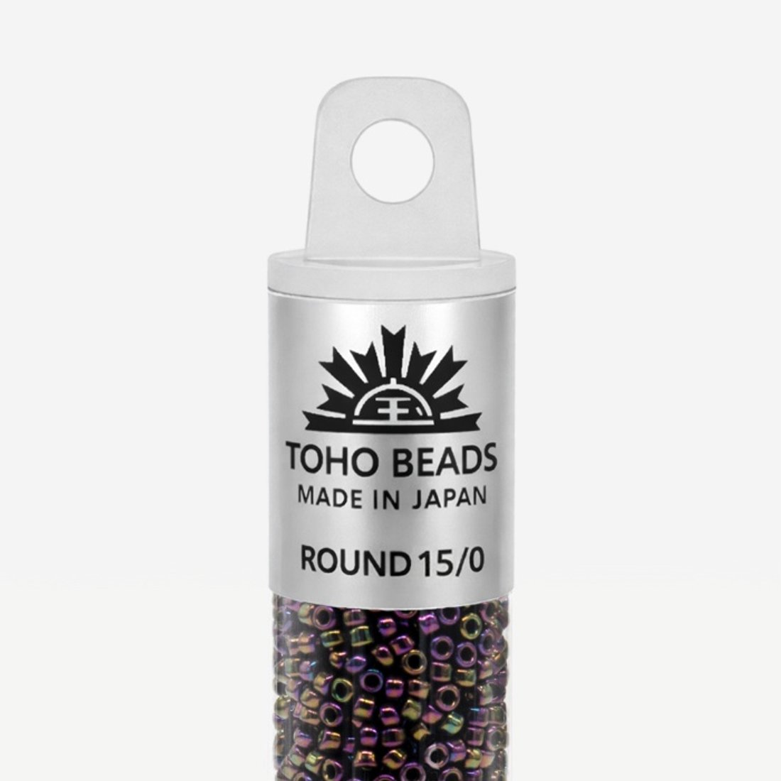 Японский бисер TOHO Round 15/0 (№85), металлизированный, непрозрачный глянцевый
