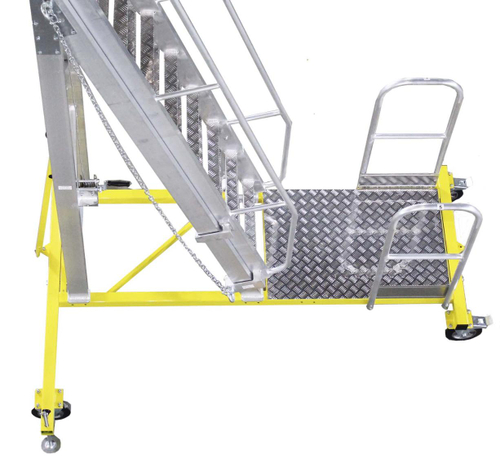 Вышка-стремянка алюминиевая для нефтяной промышленности MEGAL ВСА-5,0Н (3,6-5,0)