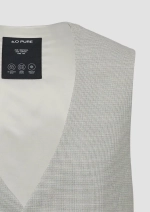 s.O PURE: двухрядный жилет из эластичной ткани в клетку в клетку Black Label