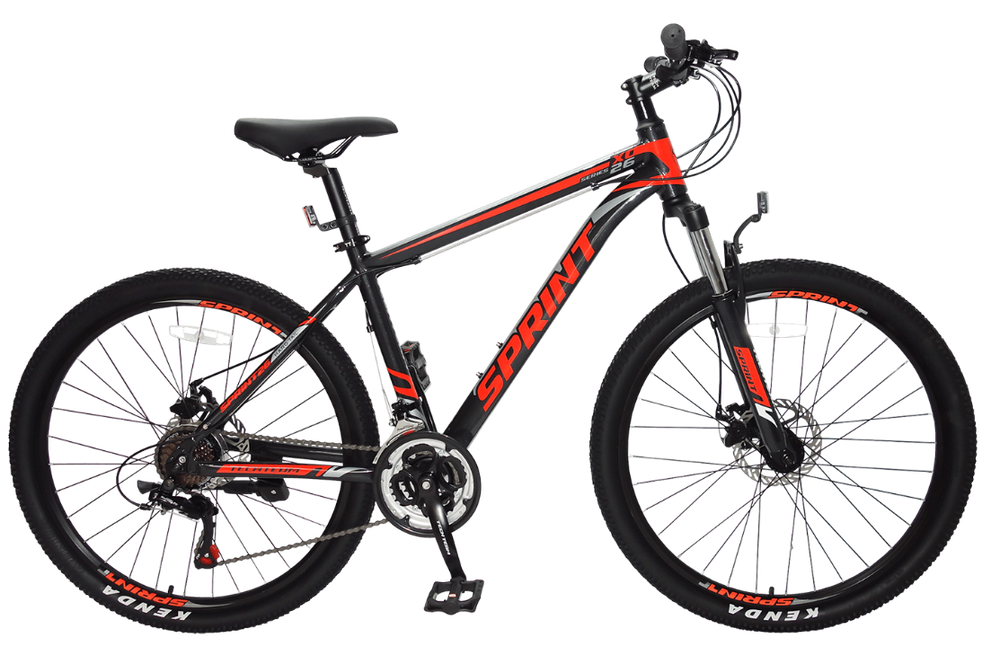 Велосипед TechTeam Sprint 26"х17" черный