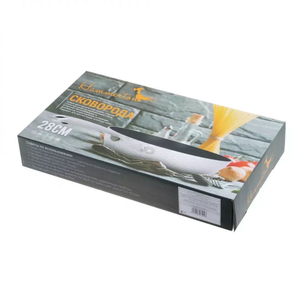Сковорода классическая 28см Kitchen Star Hammerton