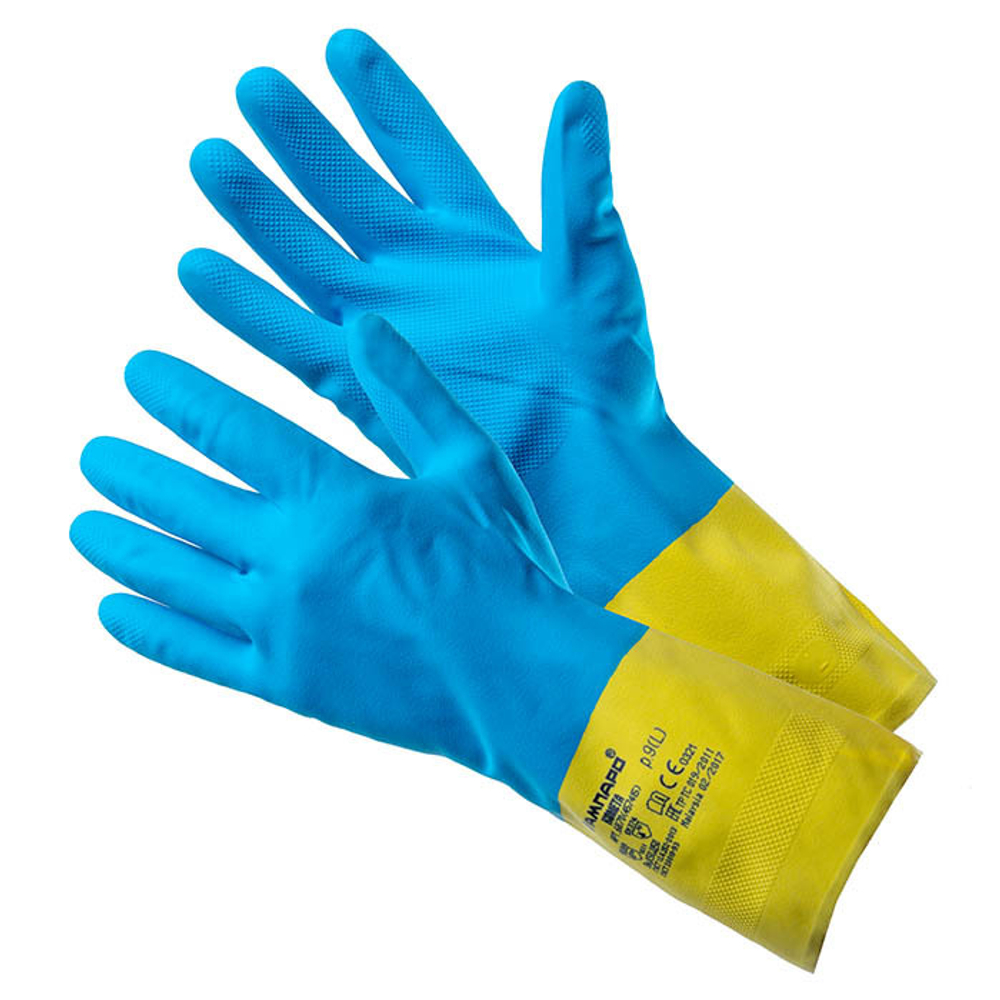 Перчатки 87471687 АМПАРО™ Комета (неопрен/латекс 0,50мм), 457415