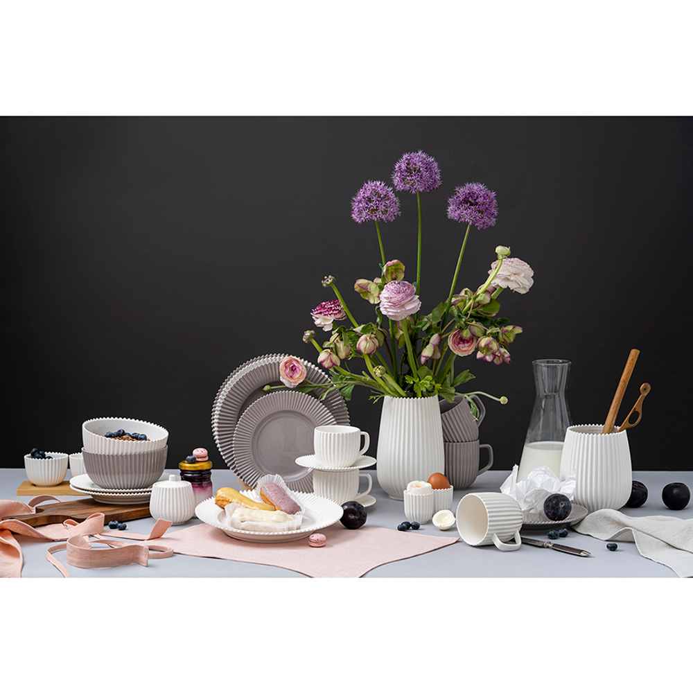 Набор из двух салатников темно-серого цвета из коллекции edge, 300 мл