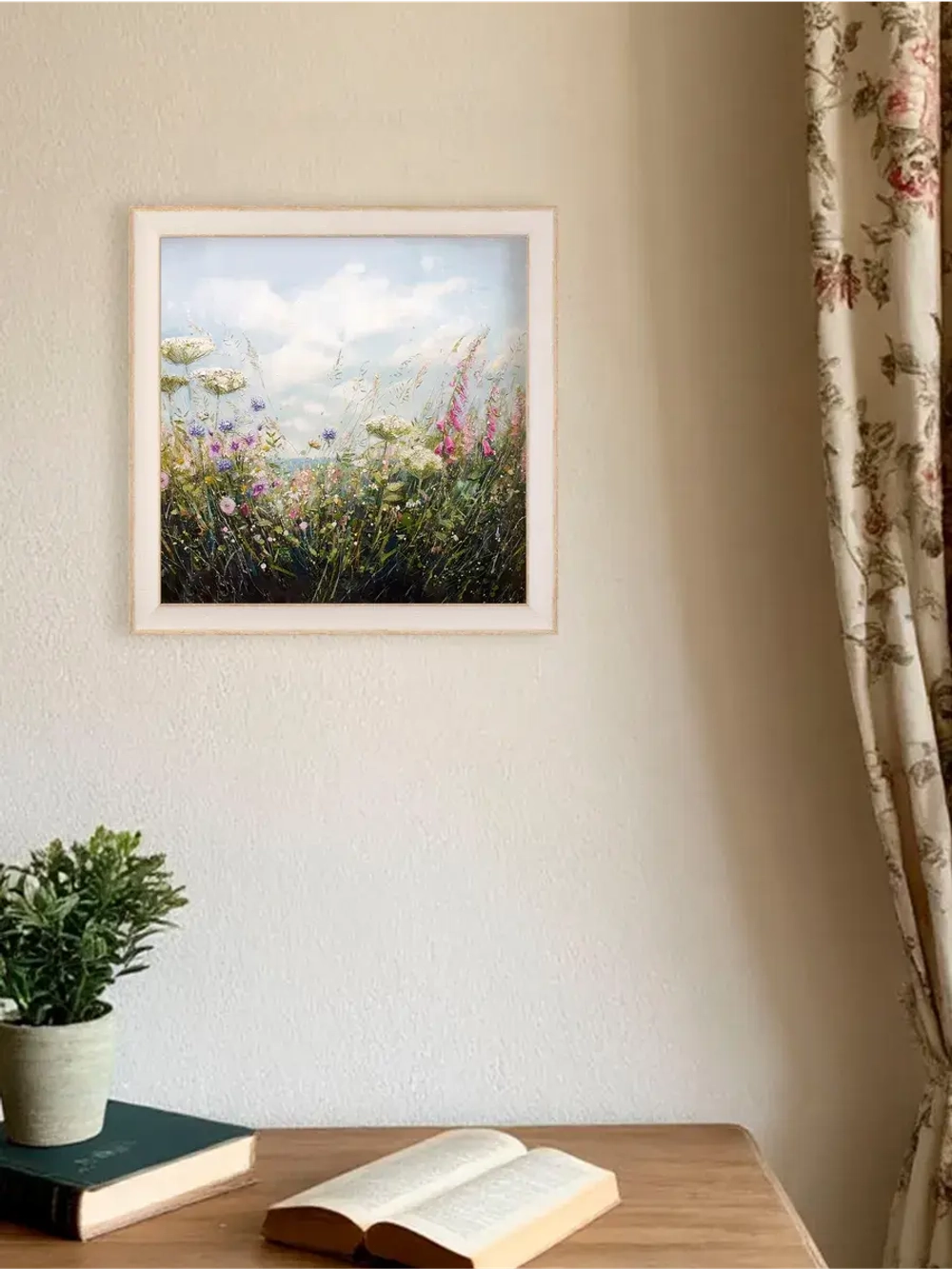 Картина на стену интерьерная на холсте 34х34 см