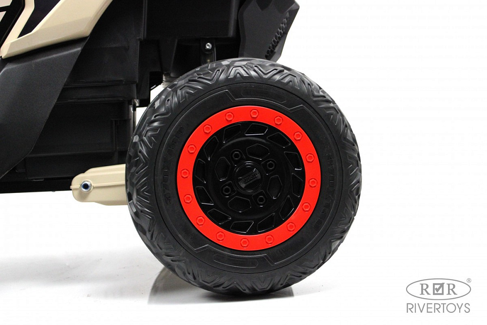 Детский электромобиль RiverToys BRP Can-Am Maverick Y111YY хаки