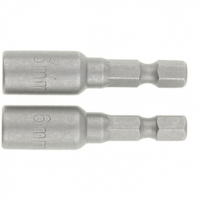 Биты с торцевых головок 6мм-45мм, 2шт, Matriх, 11566