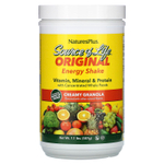 NaturesPlus, Source of Life, Original Energy Shake, кремовая гранола, 507 г (1,1 фунта)