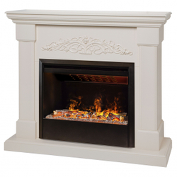 Электрокамин RealFlame Ofelia 26 BG орхидея с очагом Helios 26 SBG