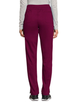Брюки медицинские женские Cherokee WW105 на резинке со шнурком, винный, 44