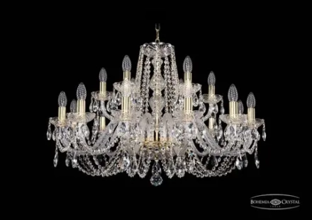 Подвесная люстра Bohemia Ivele 1402/12+6/300 G