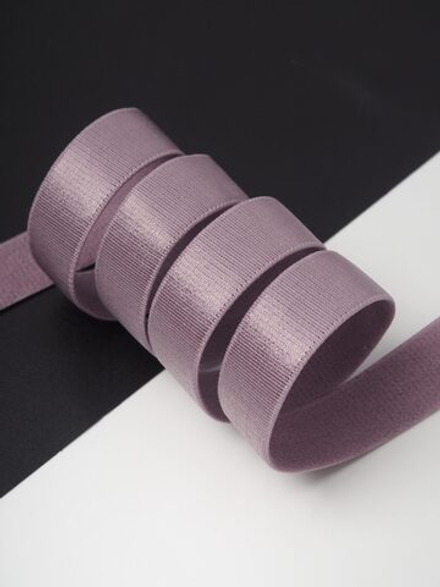 Резинка бретелечная морской туман глянцевая ширина 15 мм