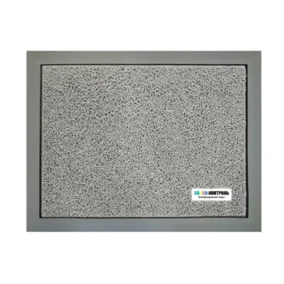 Дезковрик придверный ХАССП-Контроль 47х60 см серый