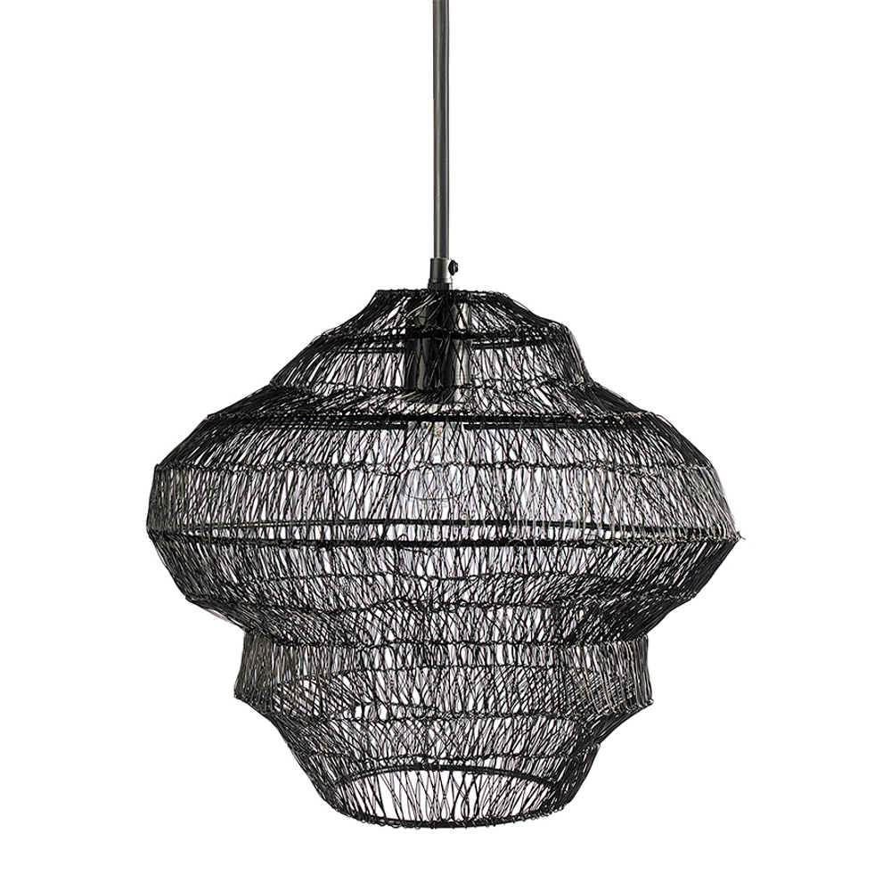 Светильник подвесной vinger, D34х35 см, темно-серый