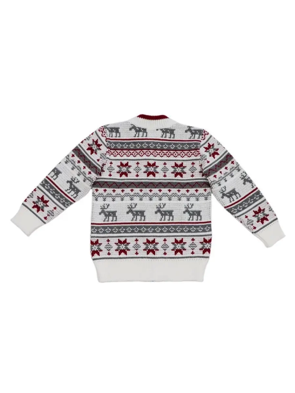 Кофта вязаная на молнии