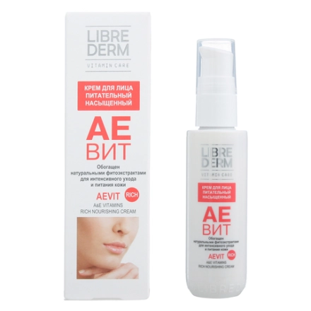 Крем питательный насыщенный для лица / AEVIT 50 мл