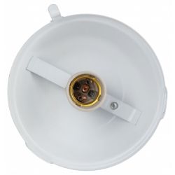 Светильник ЭРА НСП 41-200-001 без решетки Желудь сталь / стекло IP54 E27 max 200Вт 185х260 белый