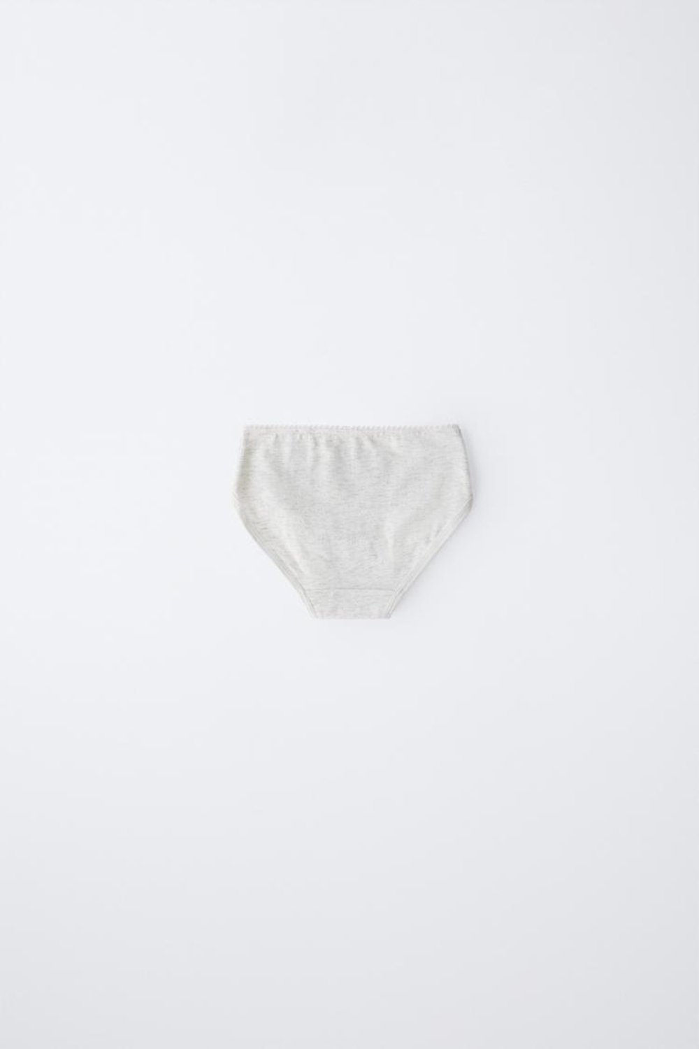 ZARA НАБОР ИЗ ТРЕХ ТРУСОВ С ПРИНТОМ, РОЗОВЫЙ