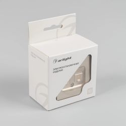 Механизм компьютерной розетки двойной SCT-MPC2-PL-GD-V (RJ-45, CAT6) (Arlight, -) 049850