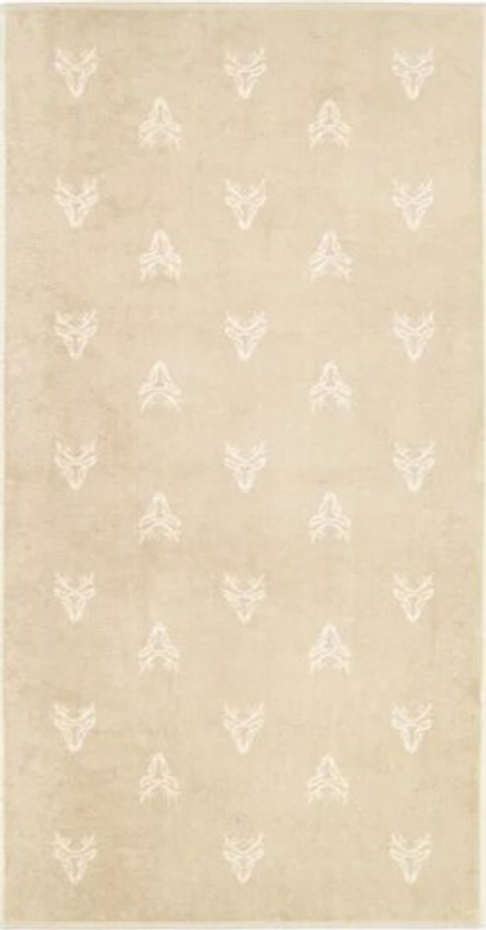 Полотенце 50х100 Cawo Alpenchic Edition Allover 6229 бежевое