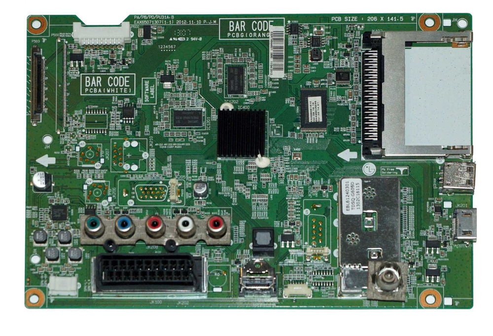 EAX65071307(1.1) EBR76644501 main board для LG 42PN450D-ZA на купить REBALL.SU