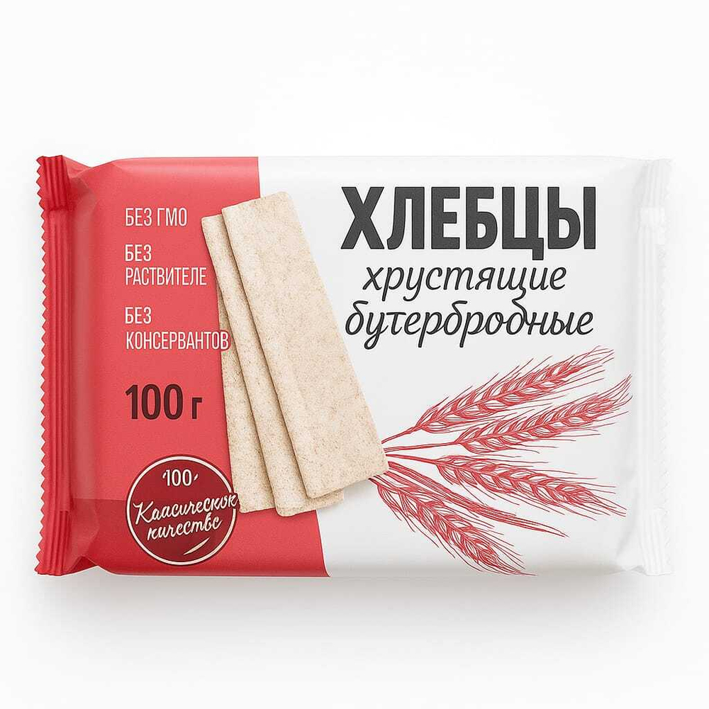 Хлебцы Бутербродные Кубанские 100 гр